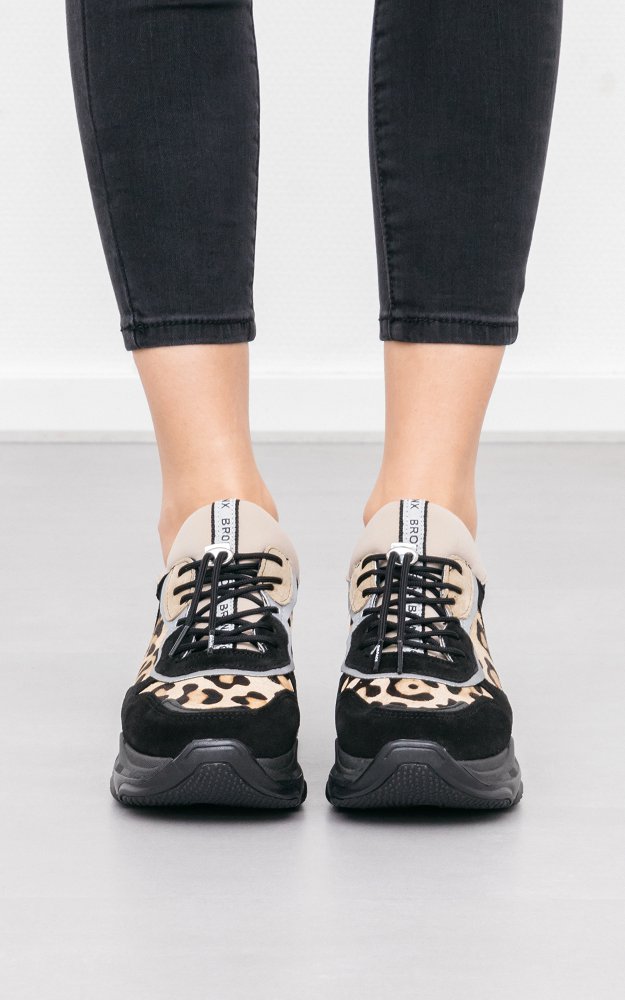 bronx sneakers leopard
