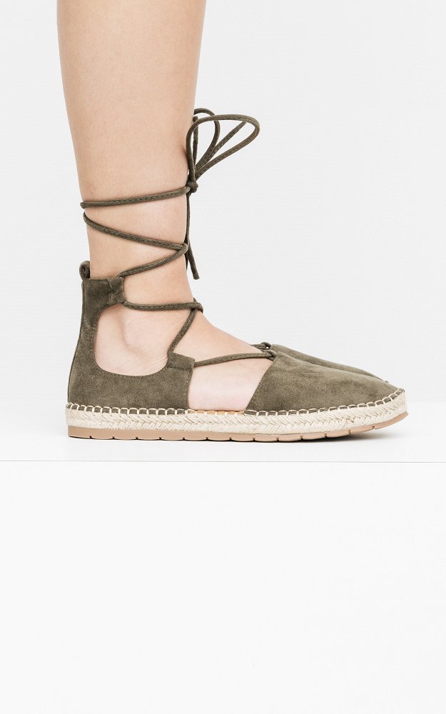 dark green sandals uk