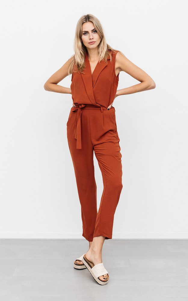 Rust coloured jumpsuit Clearance