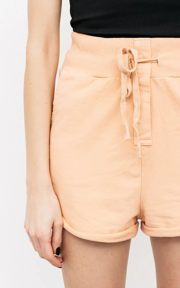 Basic shorts with pockets Orange