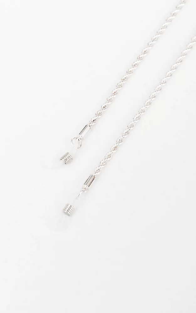 Sunglasses cord Silver