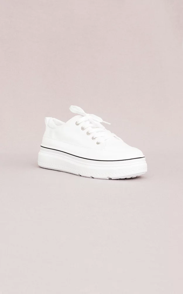 Platform sneakers White