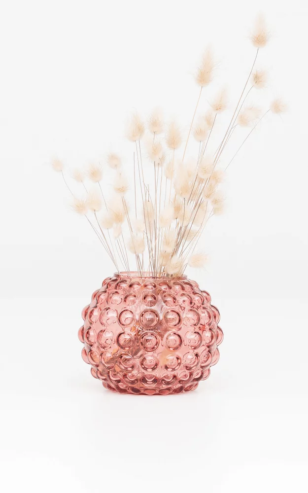 Round vase Pink
