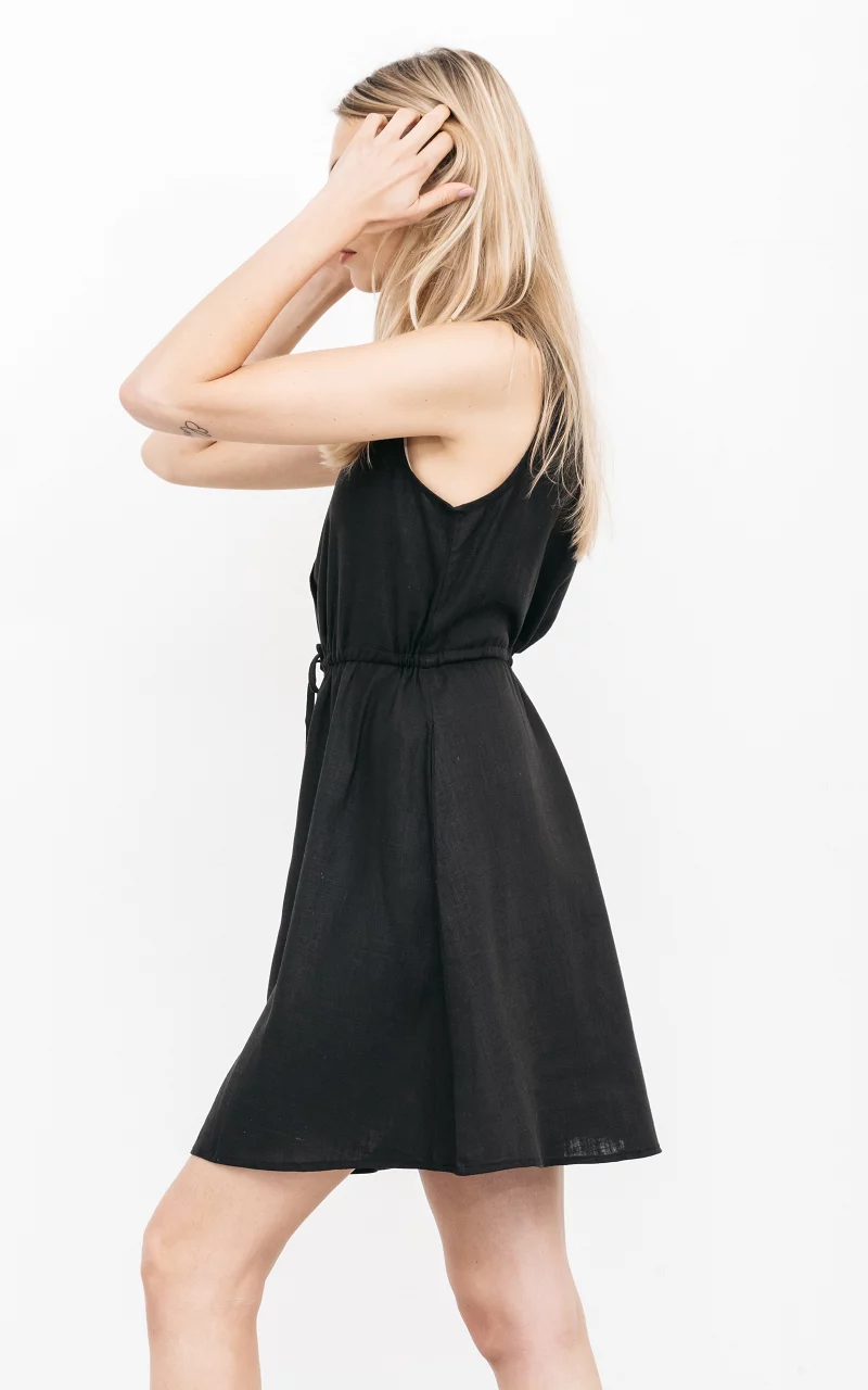 Sleeveless dress Black
