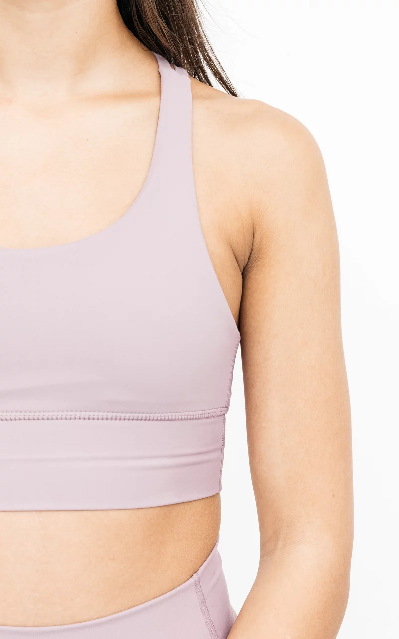 Non padded sporttop Roze