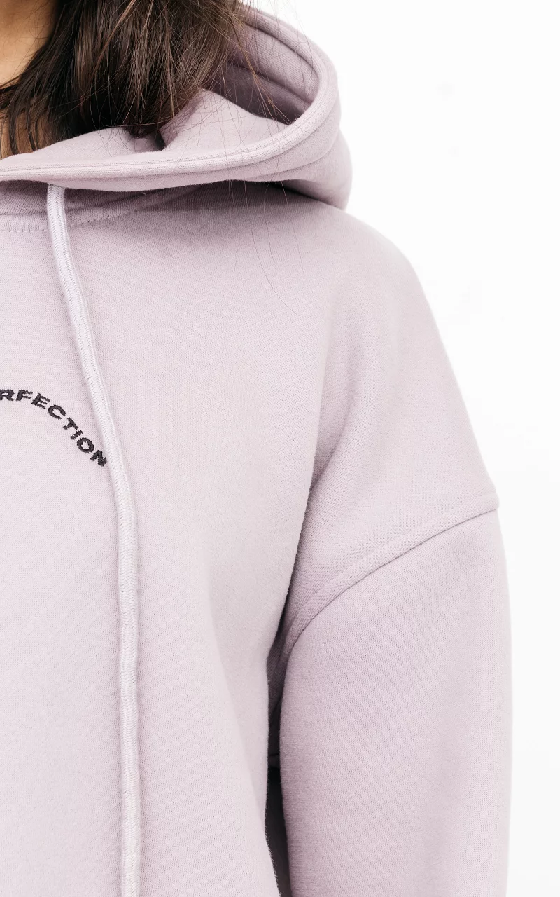 Hoodie met capuchon Lila