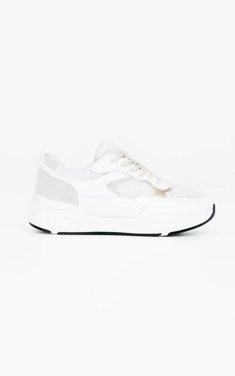 Sneaker #79075 White Gold