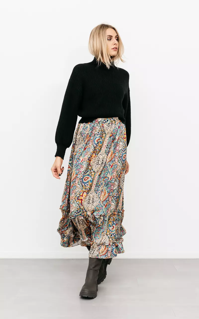 Paisley patterned skirt Multicolor