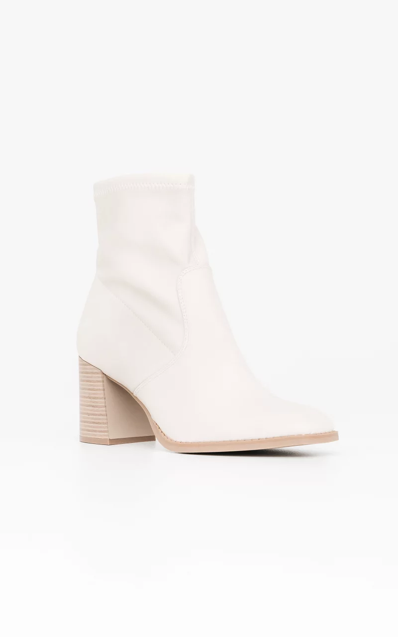 Ankle boots Beige