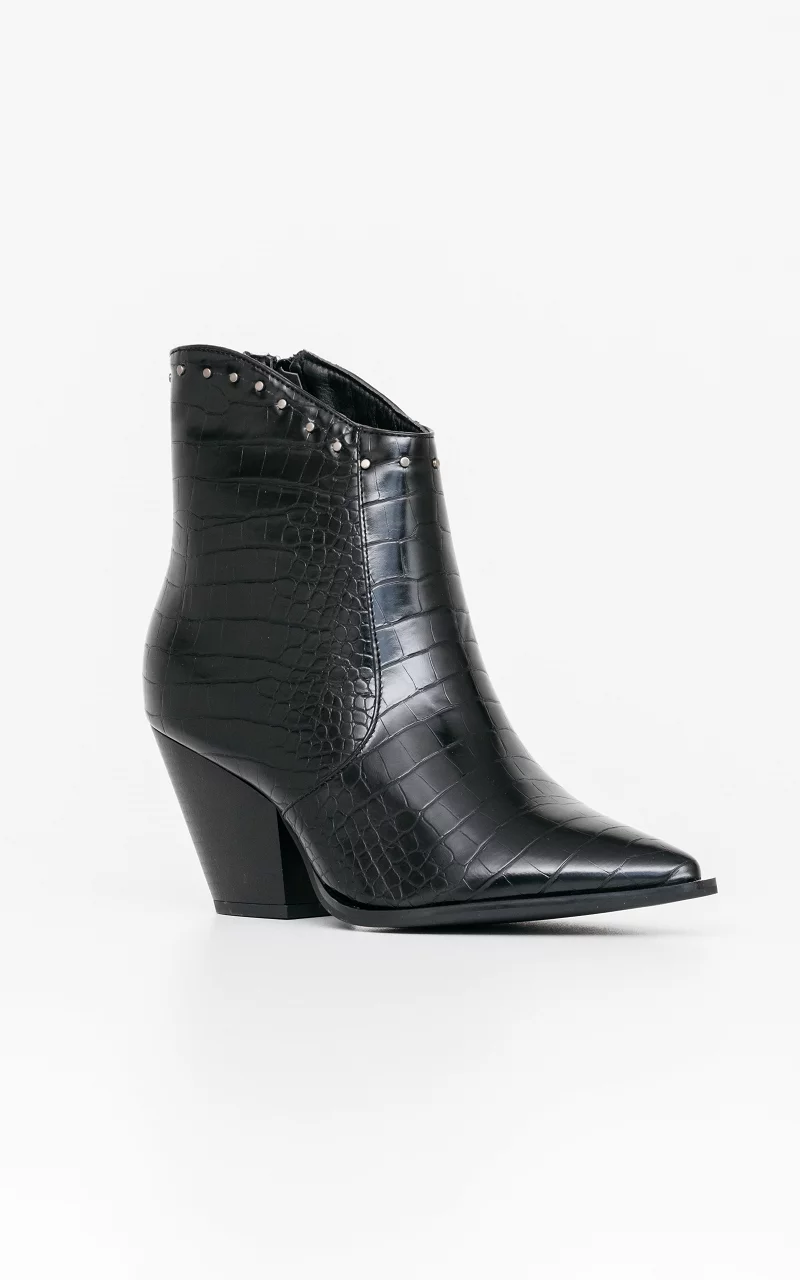 Pointed boots Black