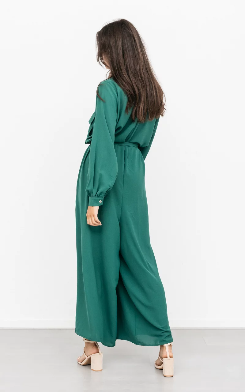 Loose fitting jumpsuit Green
