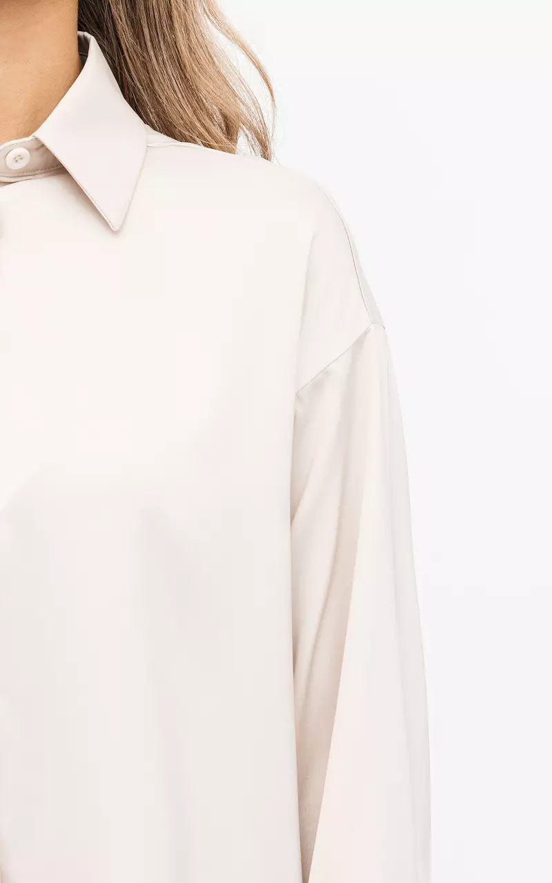Basic blouse Beige