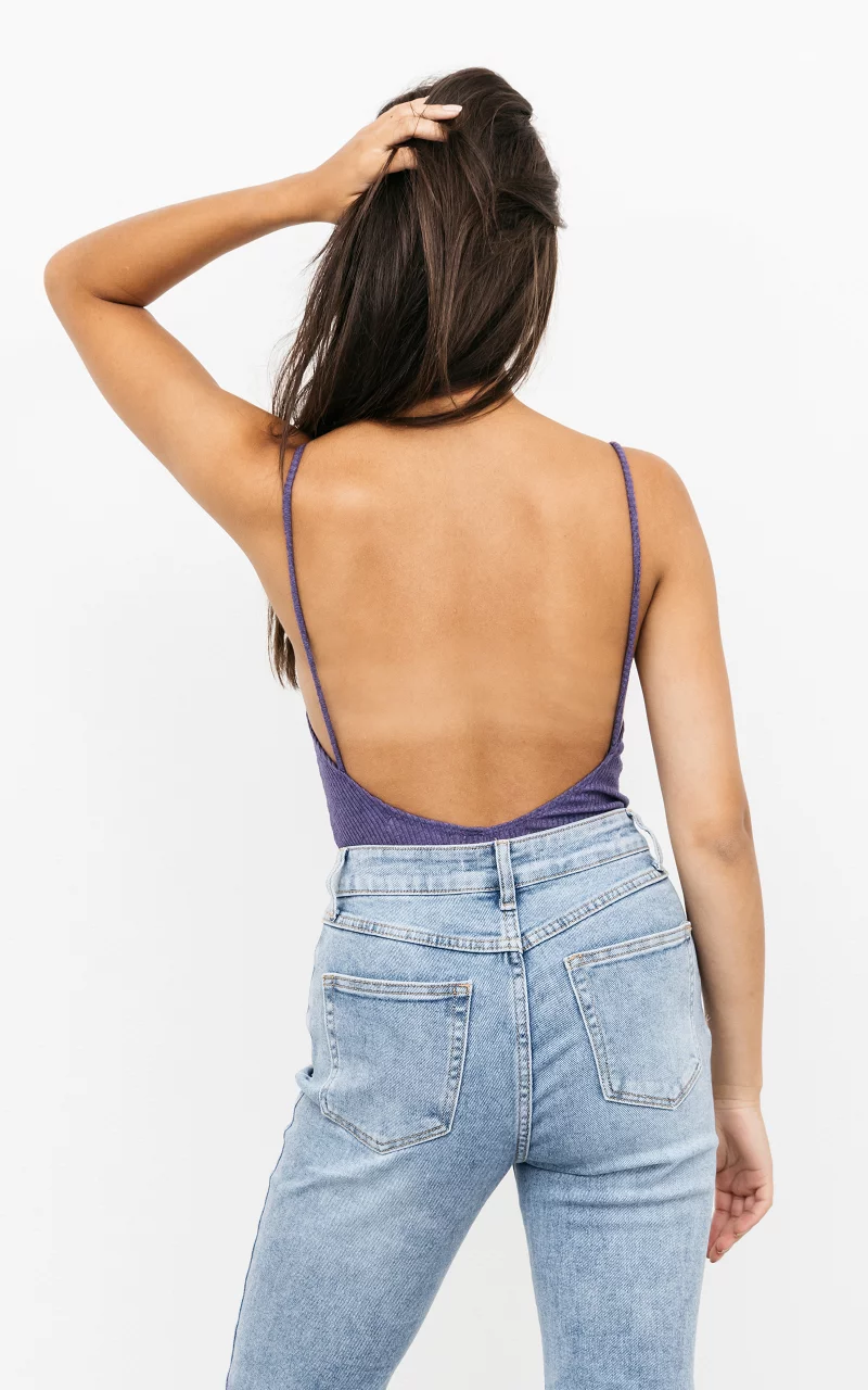 Body with low back Purple
