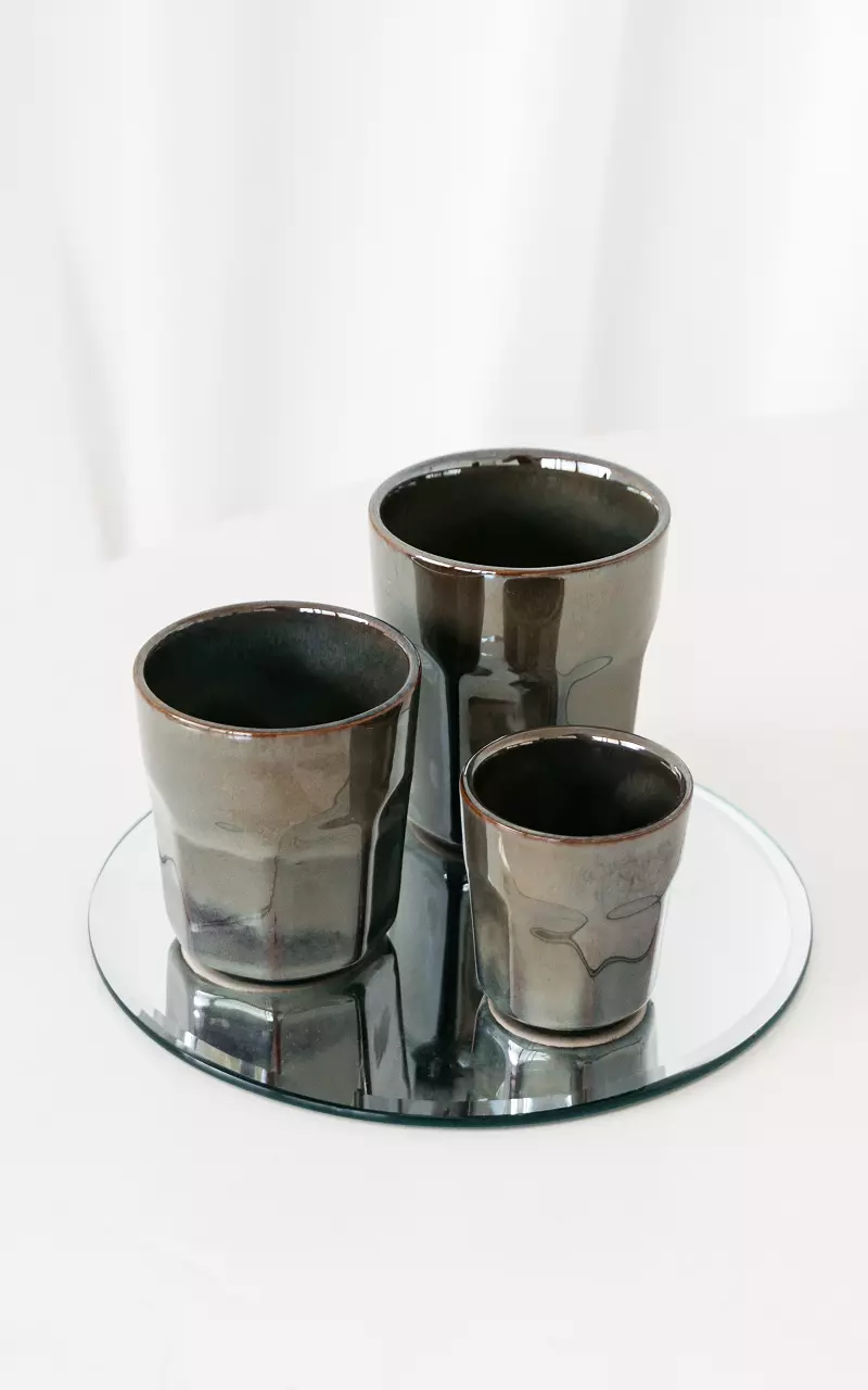 Ceramic espresso cup Dark Green