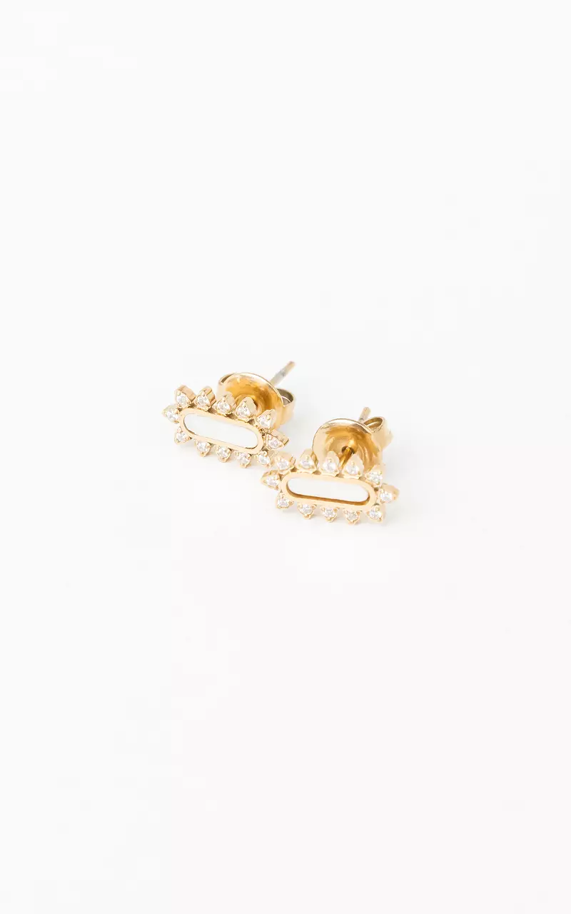 Stainless steel studs Gold