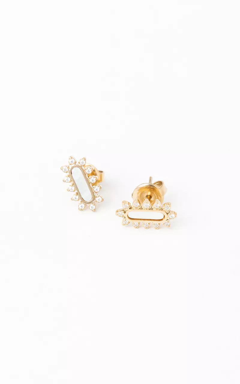 Stainless steel studs Gold