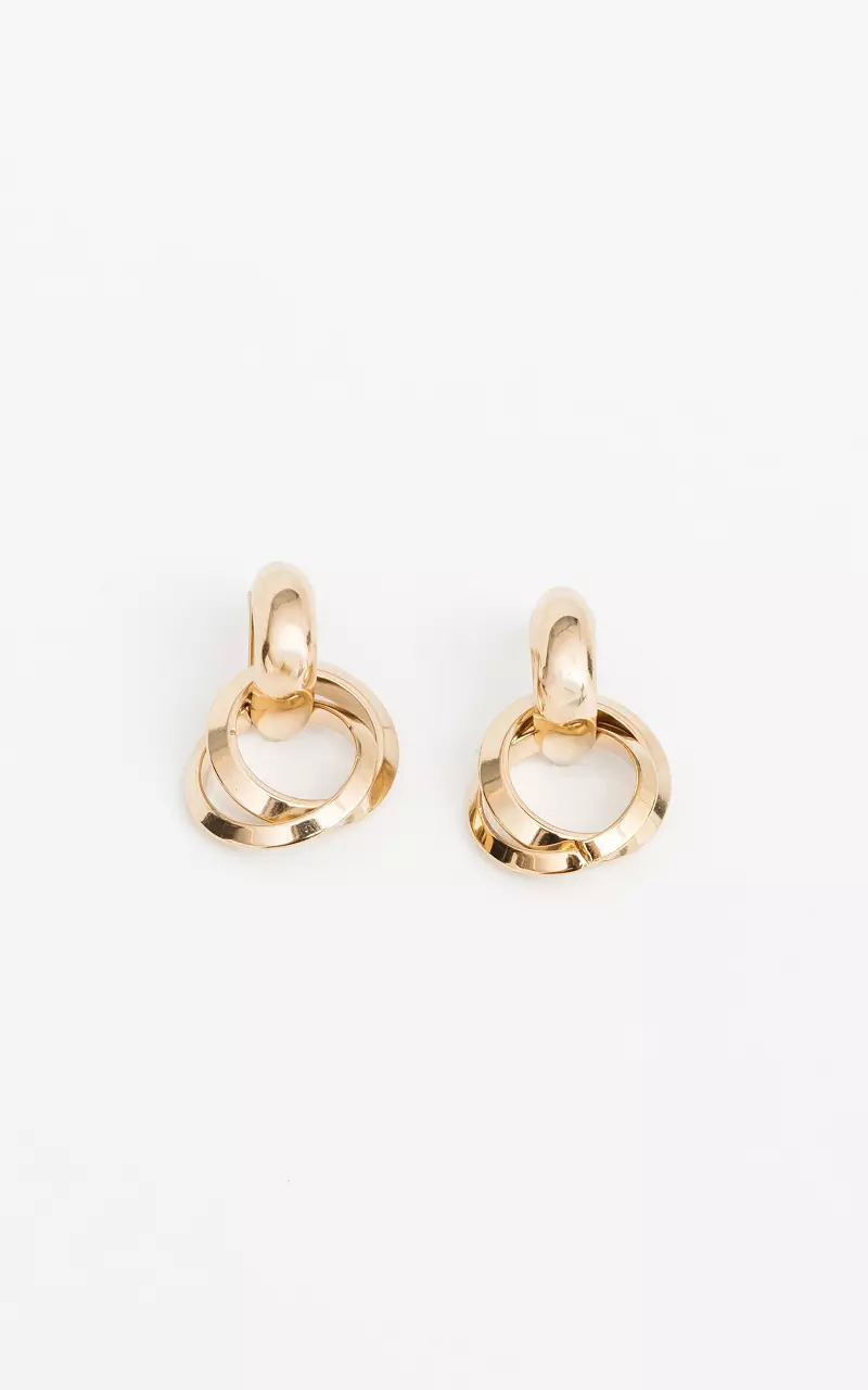 Stainless steel earrings Gold
