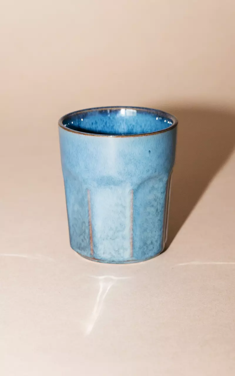 Keramiktasse Blau