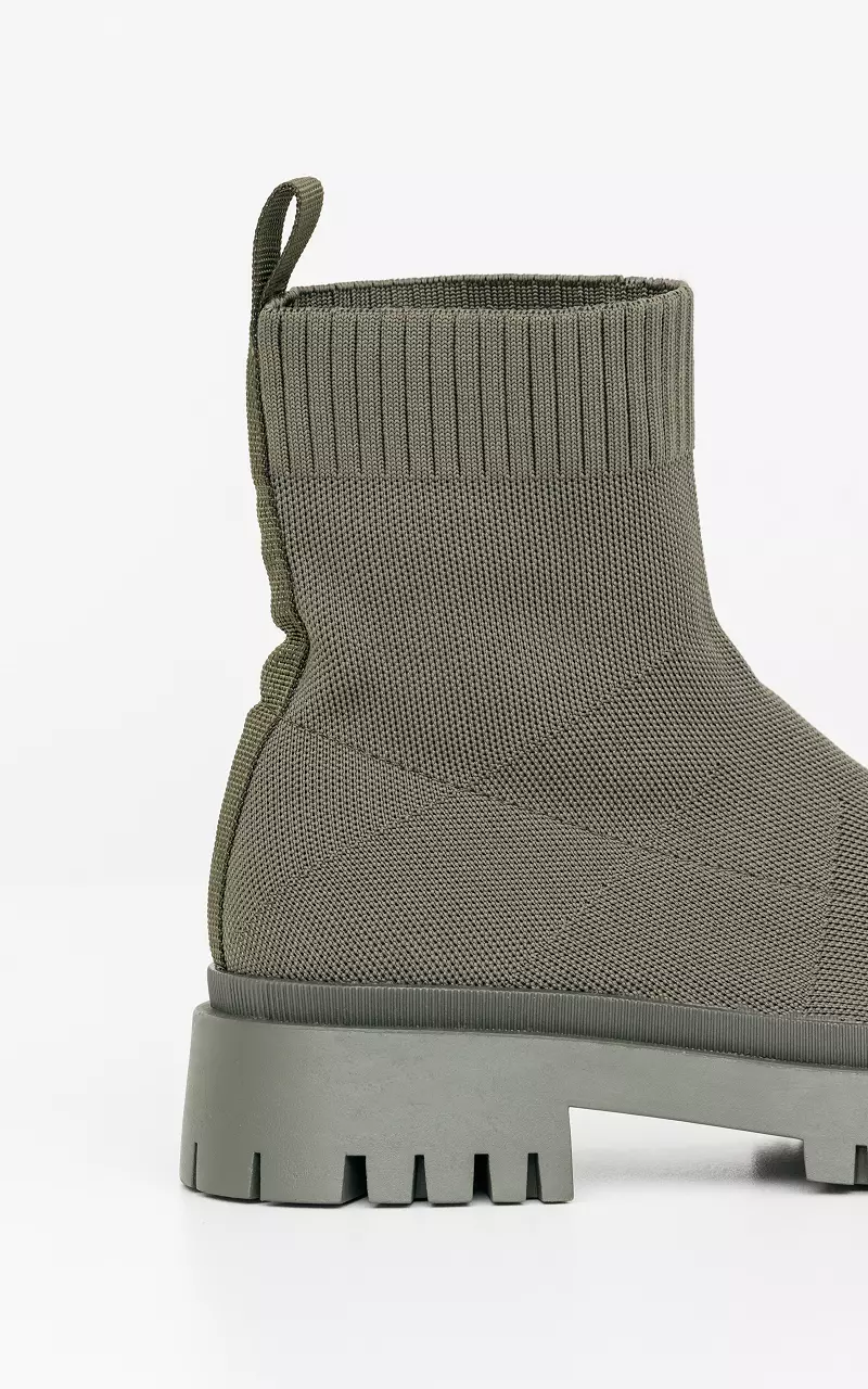 Boots with sock Dark Green