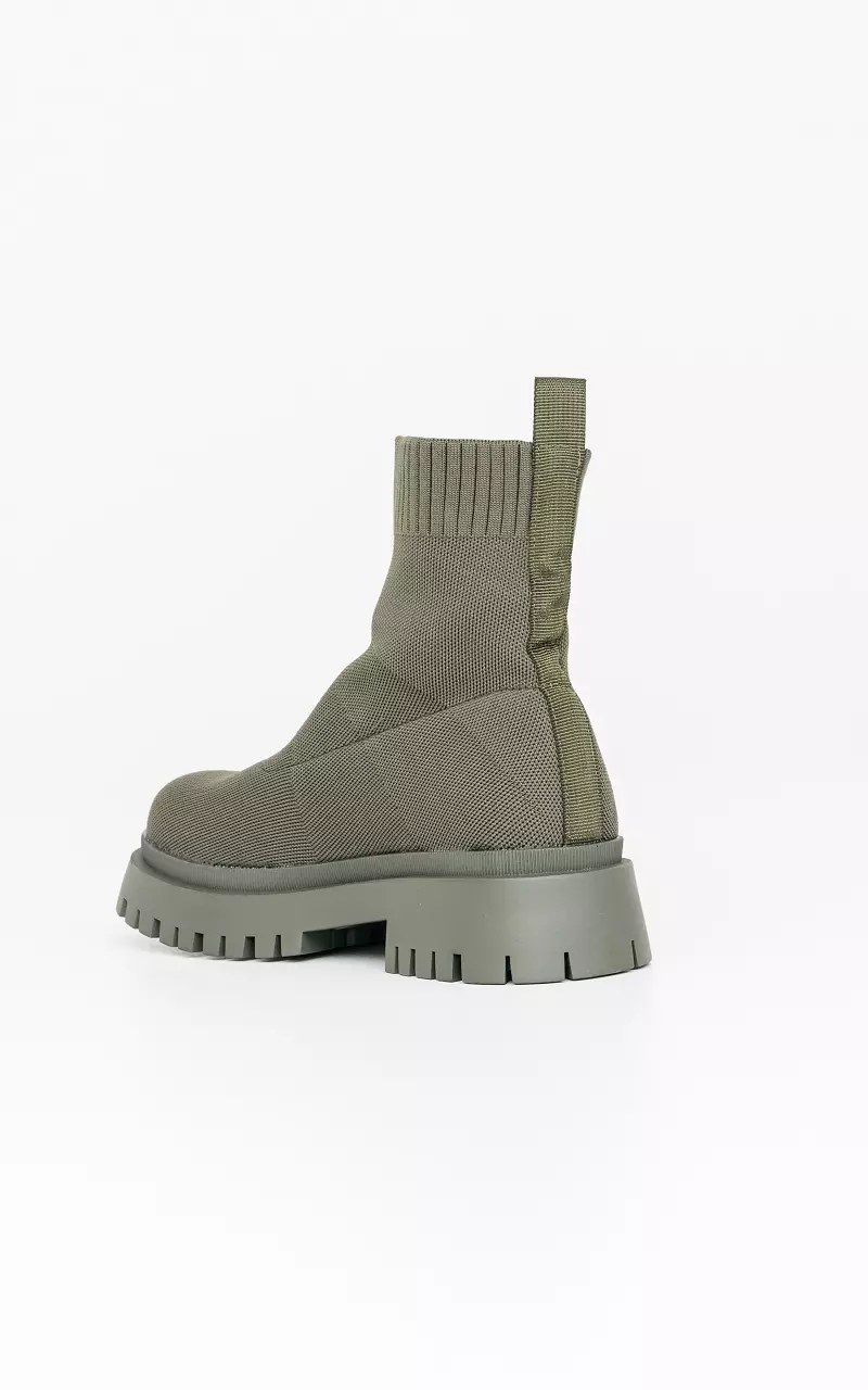 Boots with sock Dark Green