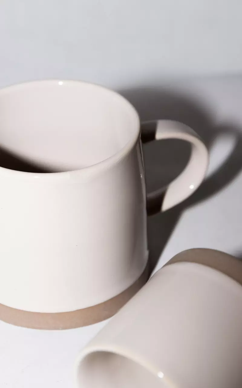 Ceramic mug 250 ML Cream Light Brown
