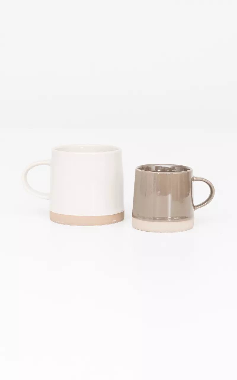 Ceramic mug 250 ML Cream Light Brown