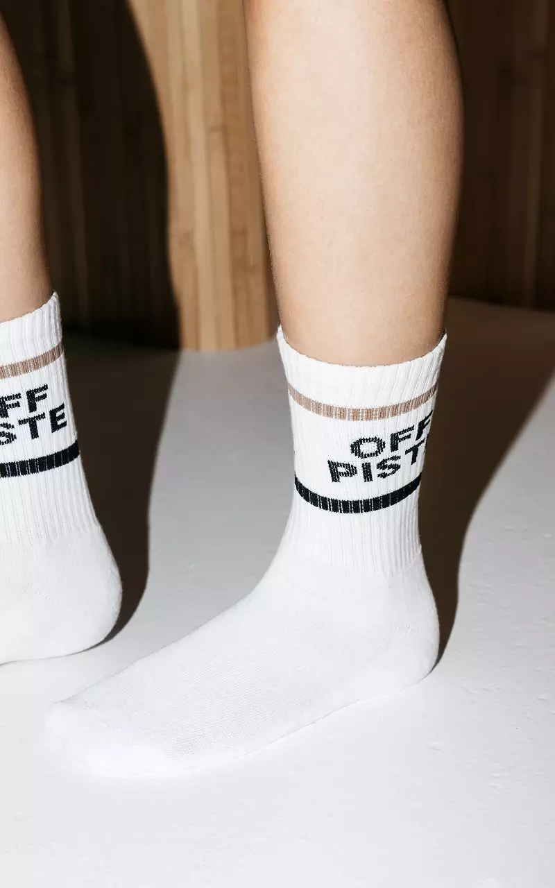 Sports socks  White Black