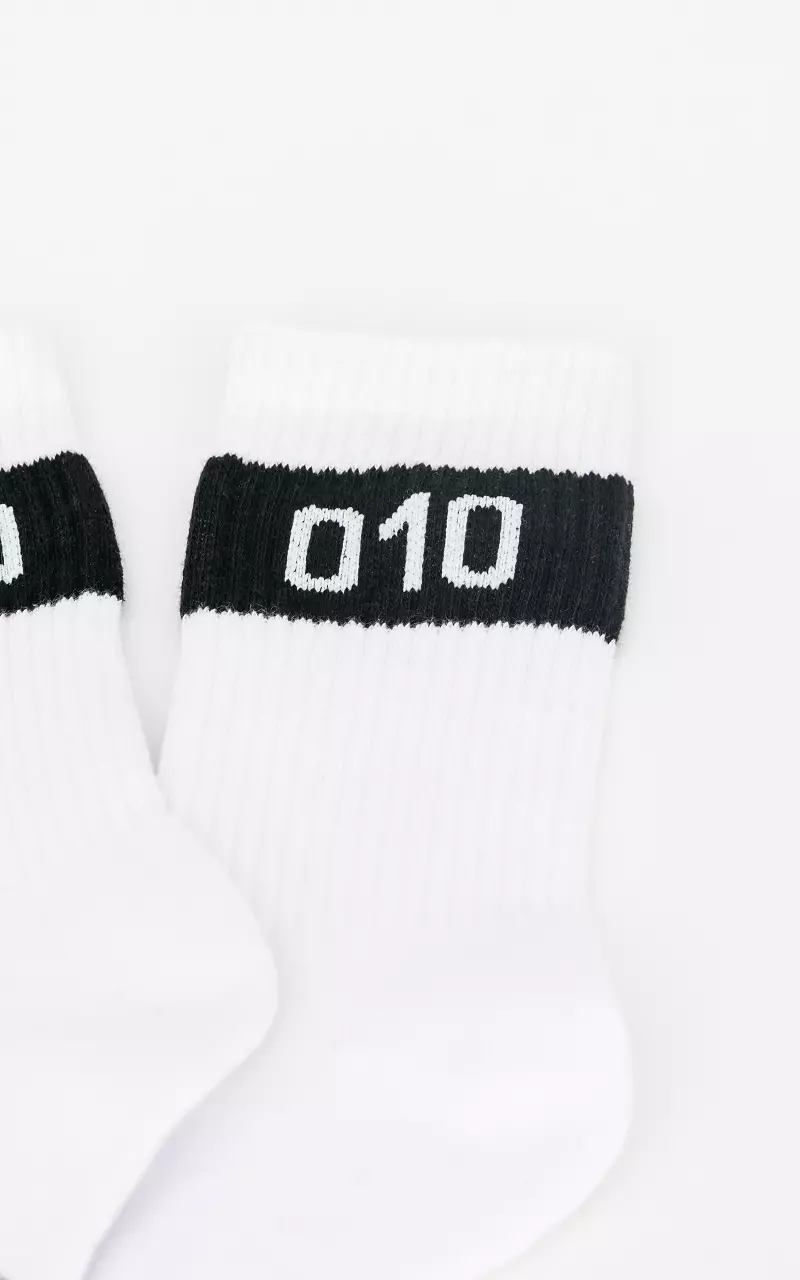 Sports socks 010 White