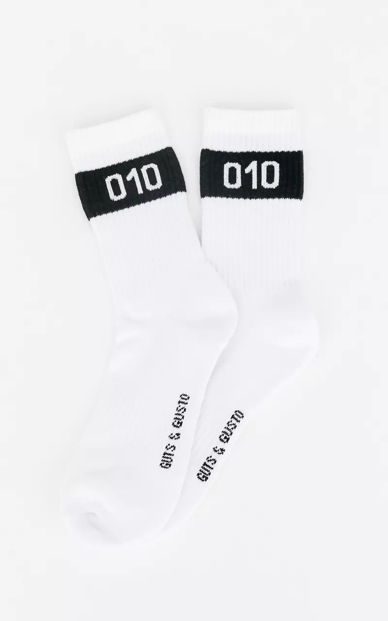 Sports socks 010 White