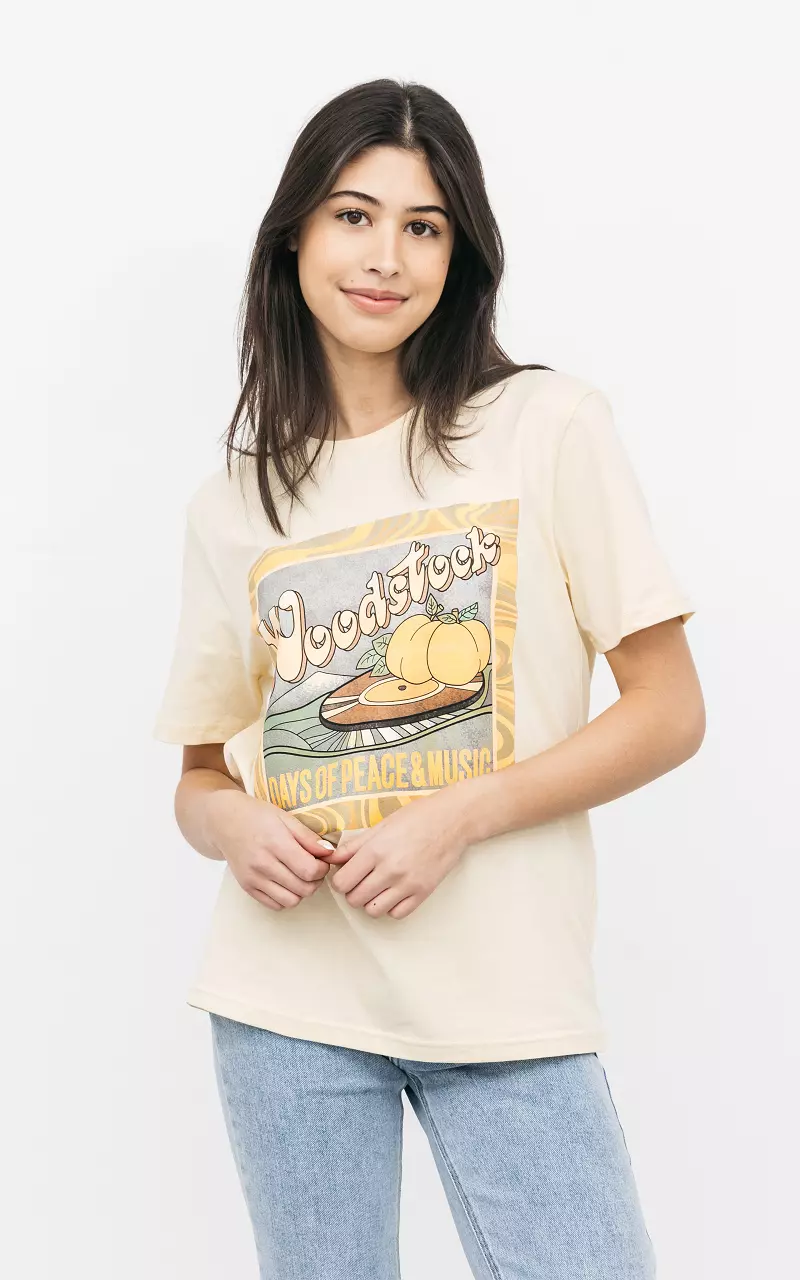 Shirt Woodstock Light Yellow