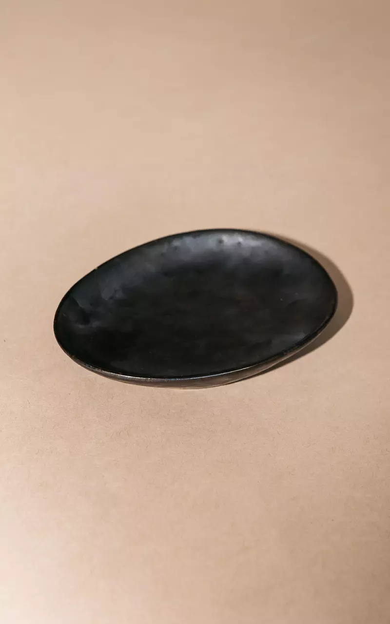 Stone plate Black