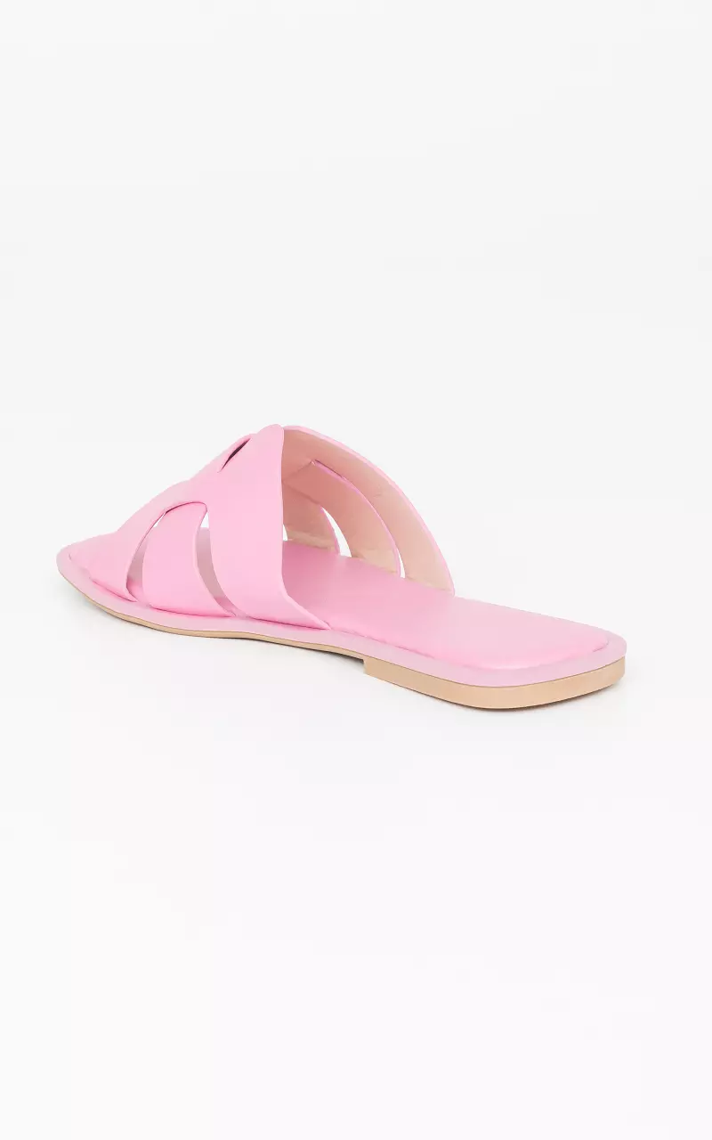 Slippers met zacht voetbed Roze