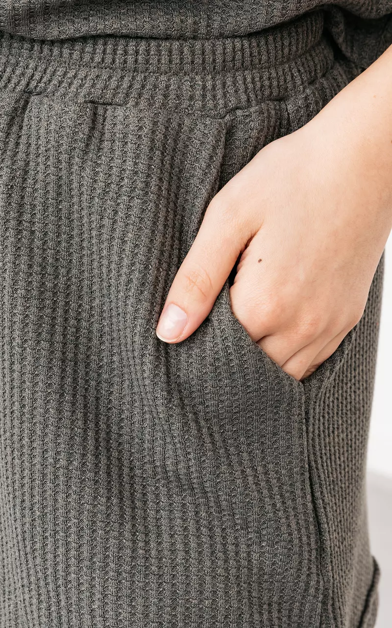 Comfy short Donkergroen