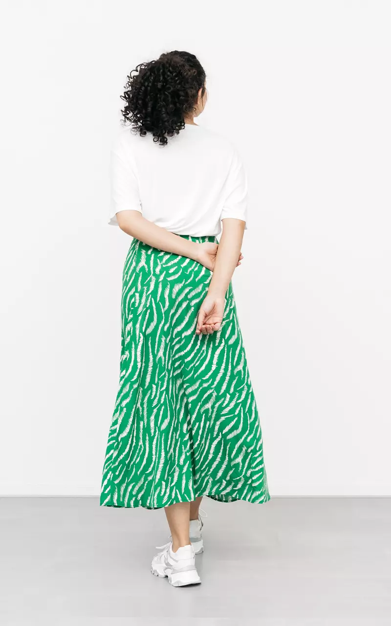 Skirt #85467 Green White