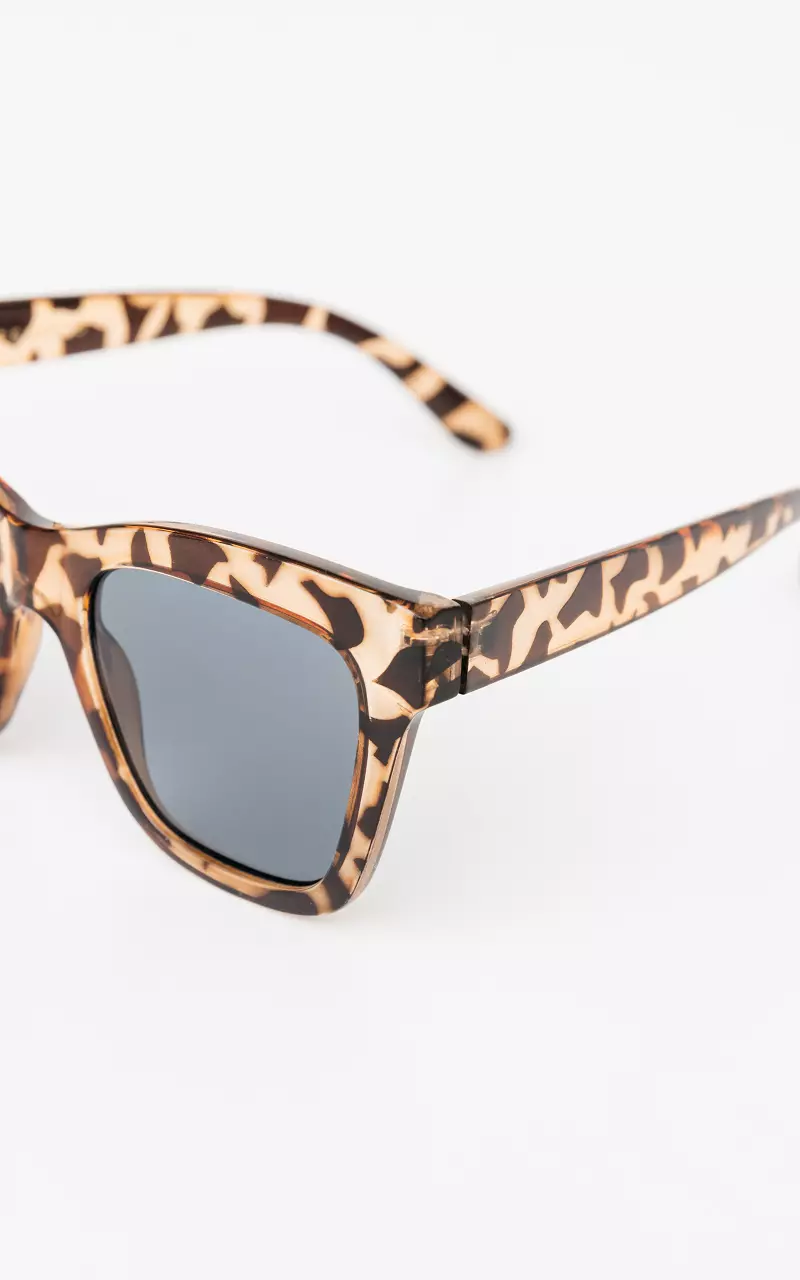 Sunglasses with print Light Brown Dark Brown