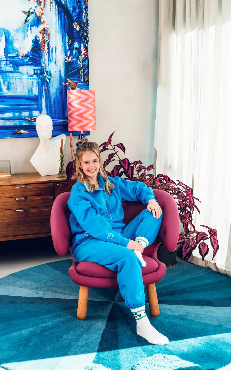 Sweatpants with pockets Blue