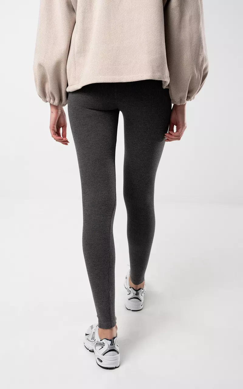 Leggings with an elasticated waist Grey