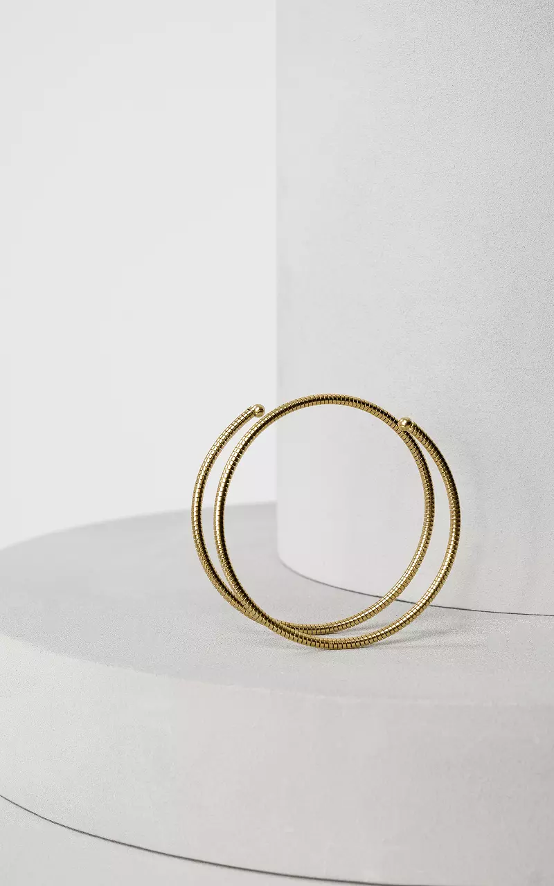 Armband van stainless steel Goud