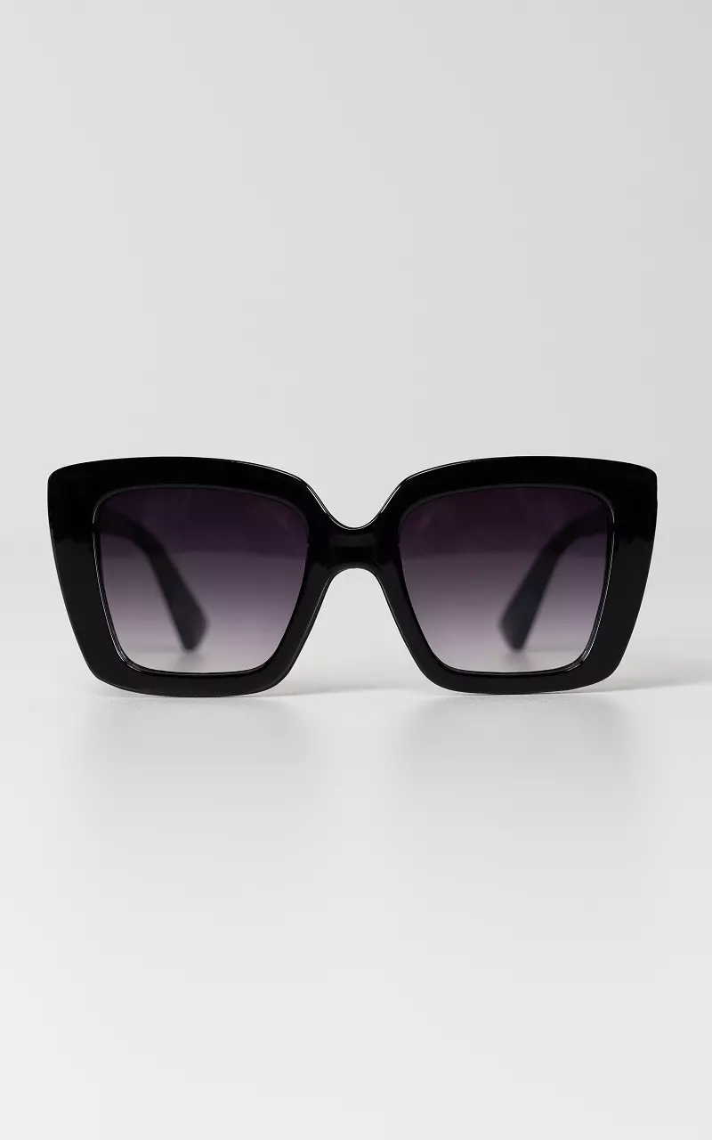 Vierkant model zonnebril Zwart