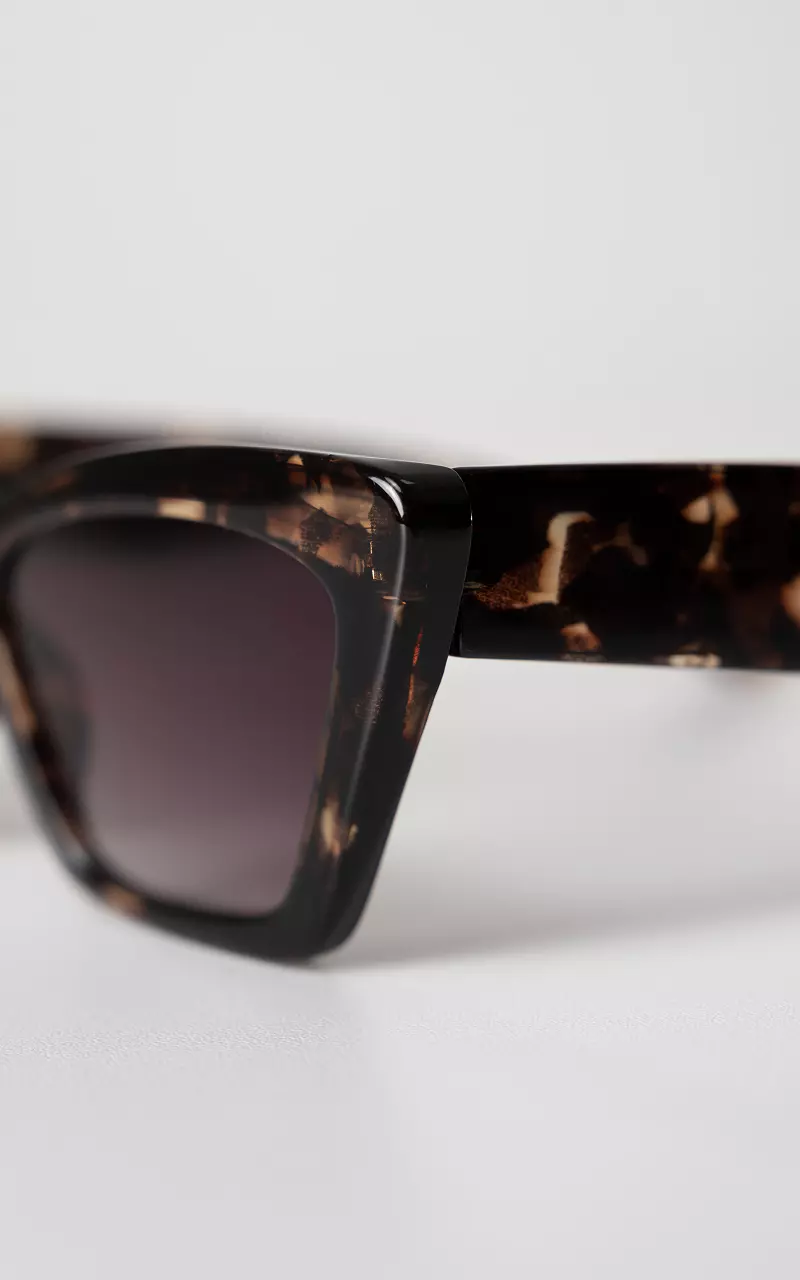 Cate-eye sunglasses Dark Brown