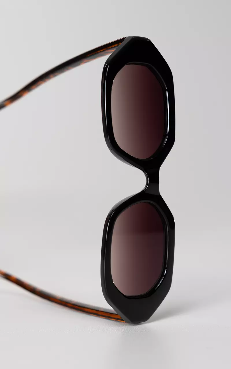 Sonnenbrille mit polarisierten Gläsern Dunkelbraun