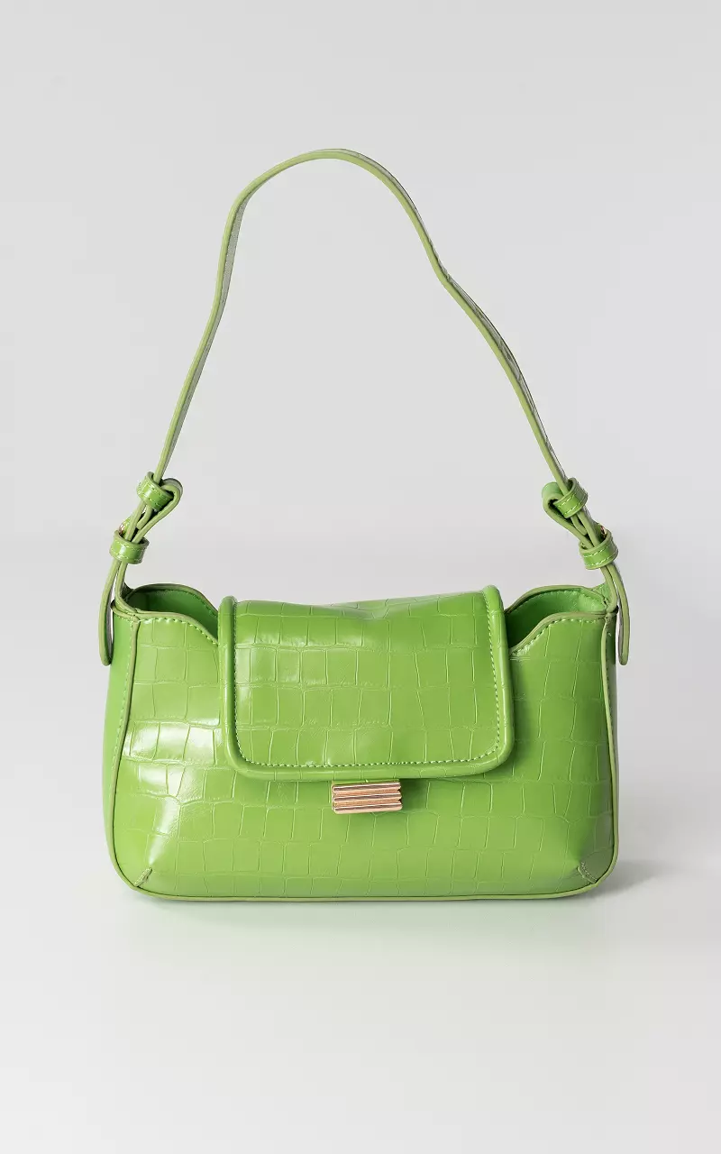 Small shoulderbag with magnet closure Green