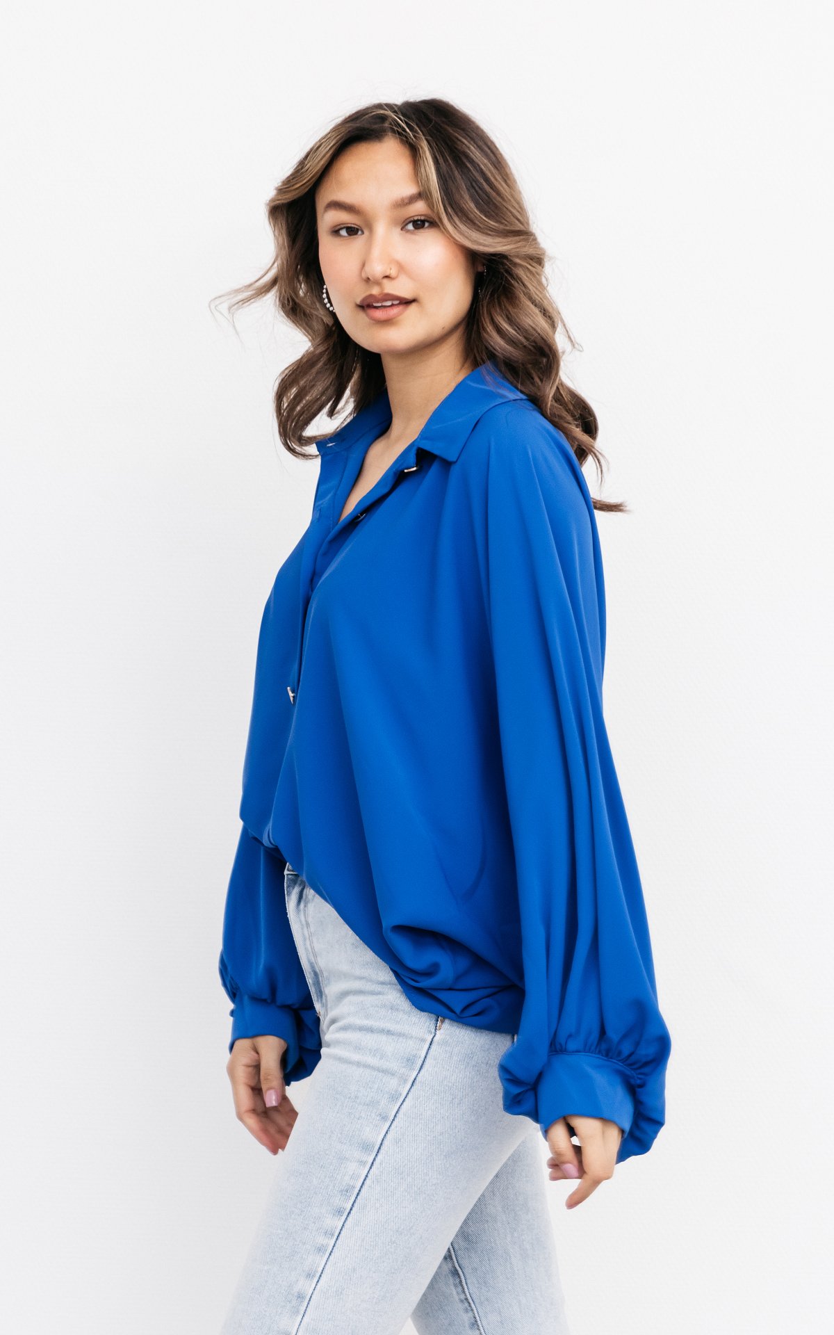 Tub Harmonisch doel Oversized blouse met grote knopen | Guts & Gusto