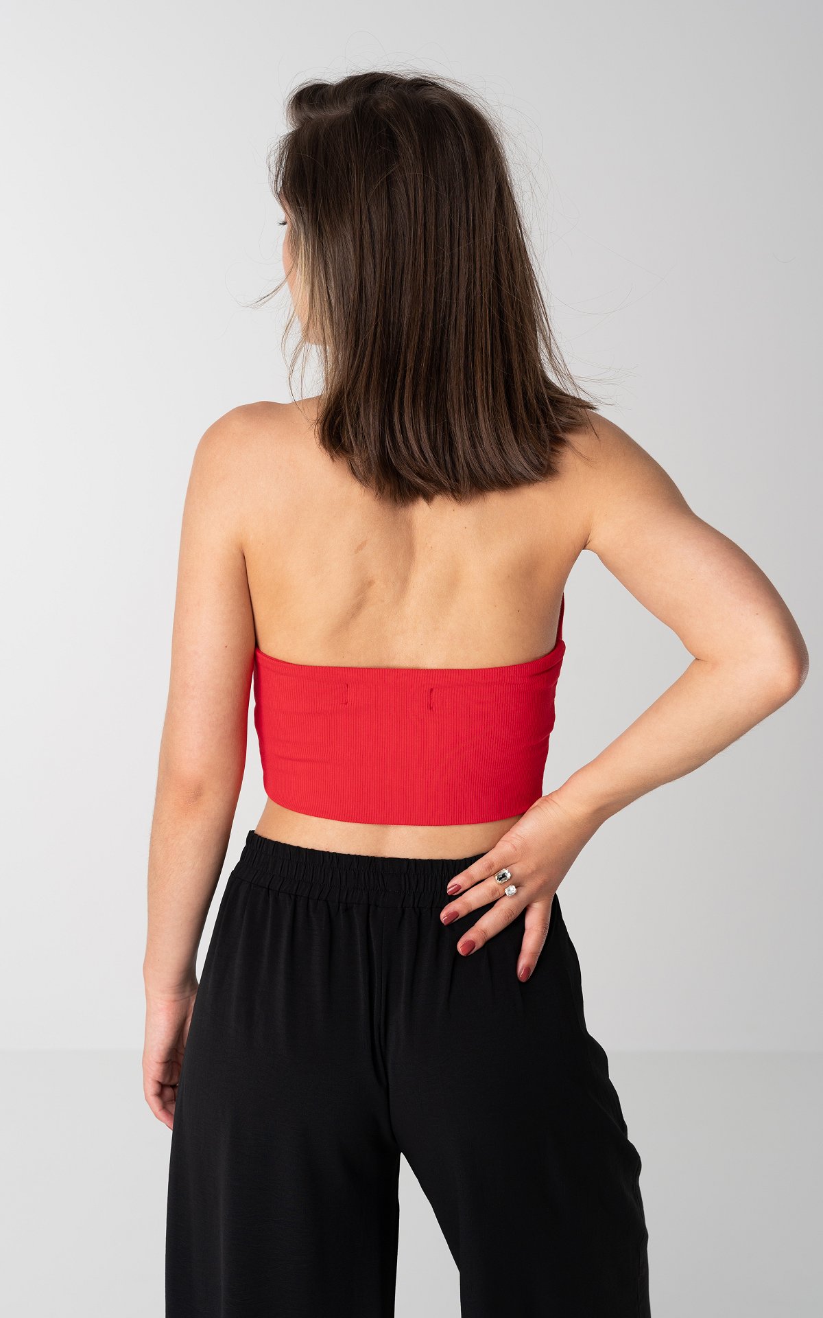 Cropped Haltertopje Rood Guts Gusto GUTSGUSTO COM