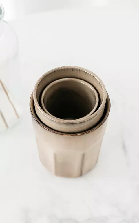 Ceramic mug beige