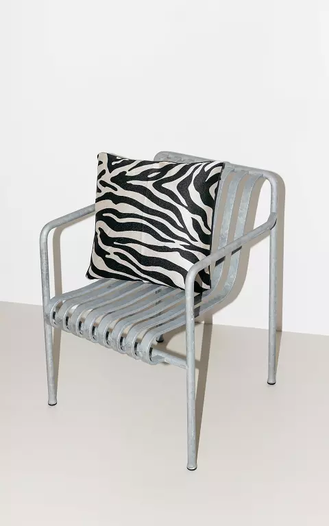 Pillow with zebra print 