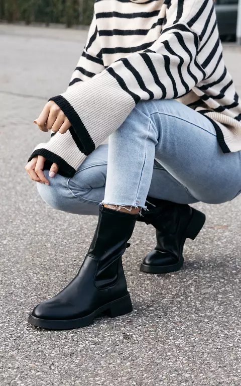 Ankle boots without zip 