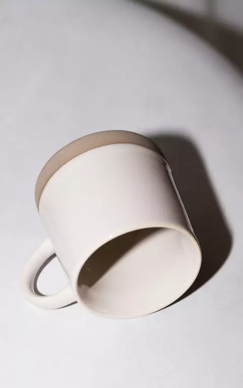 Ceramic mug 120 ML cream beige