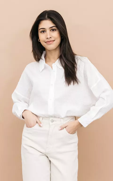 Blouse with buttons 