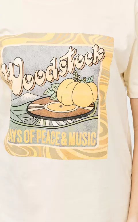 Shirt Woodstock light yellow